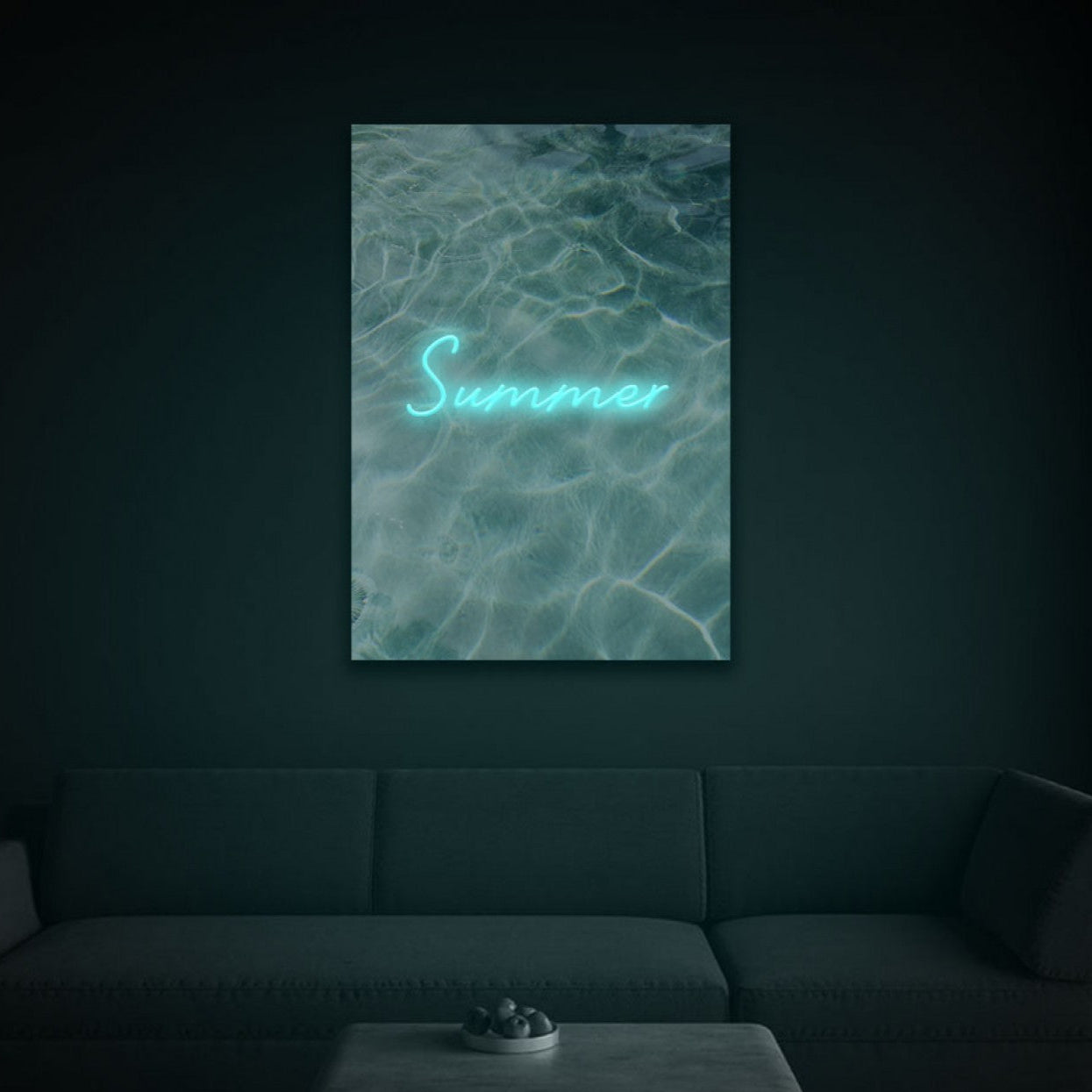 Cuadro Neón Summer