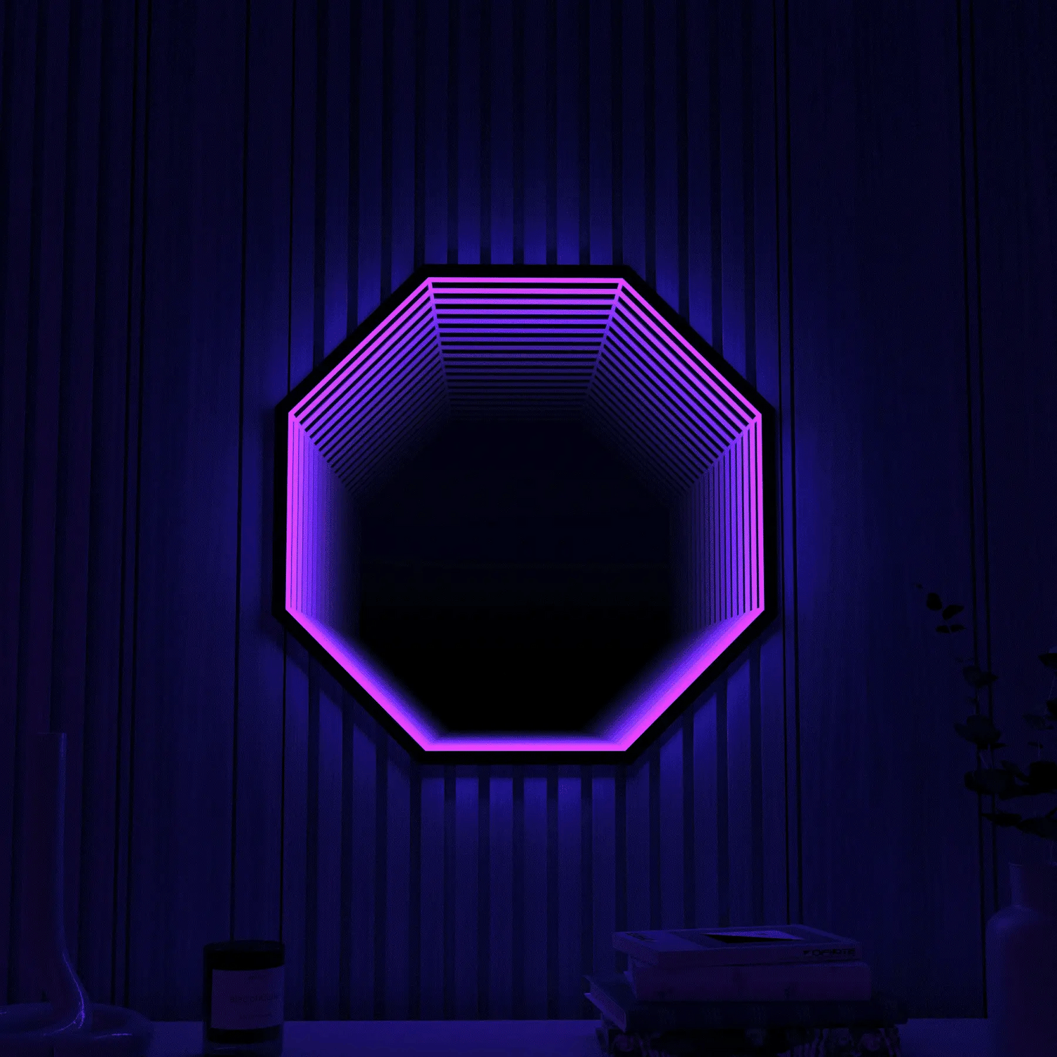 Espejo Infinito Multicolor LED