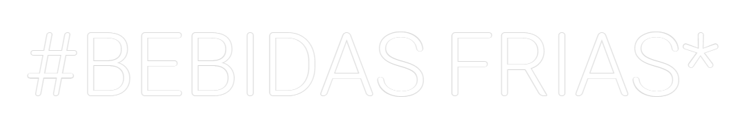 Neon Personalizado: #BEBIDAS FRIAS*