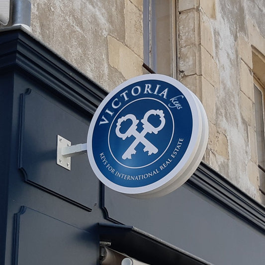 Banderola Redonda Opaca Victoria