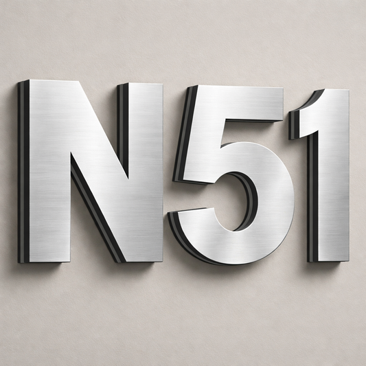 Letras Corpóreas Dibond