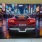 Cuadro Luz Neón Coche Deportivo Rojo