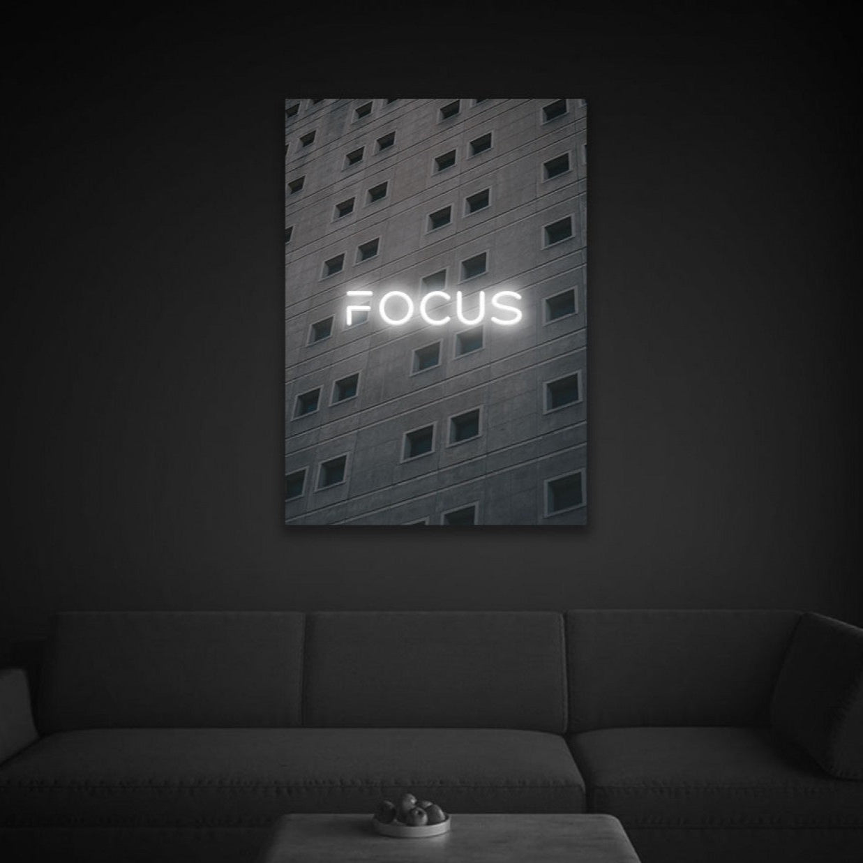 Focus Neon Artwork