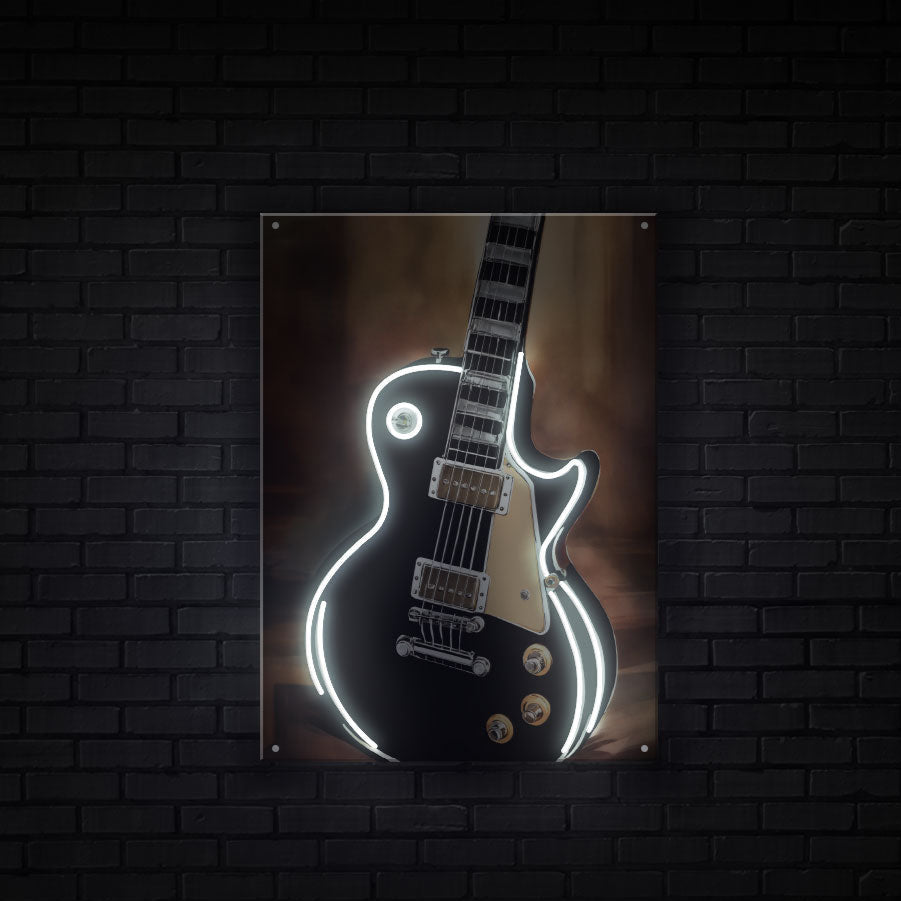 Guitar Neon Artwork
