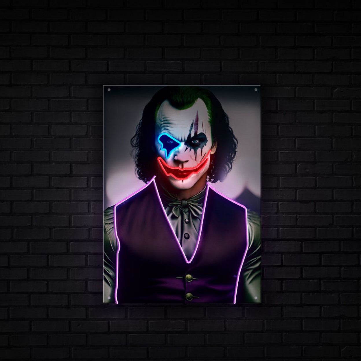 Joker Neon Artwork