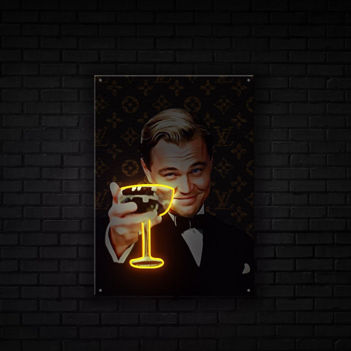 Jordan Belfort Neon  Artwork
