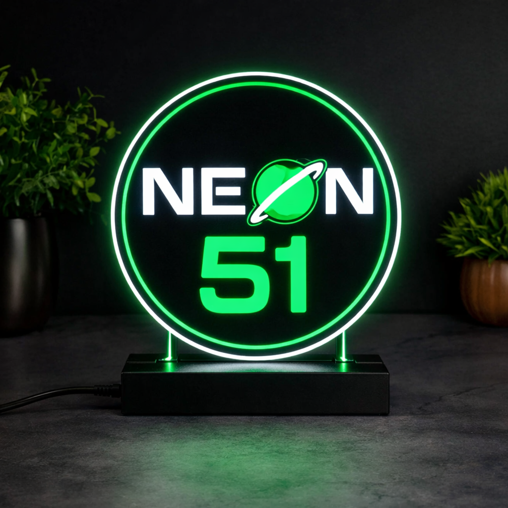 Lampara neon personalizada Neon 51