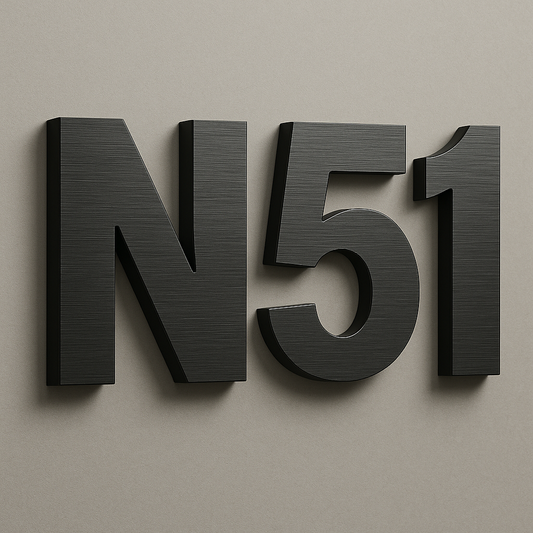 Letra Corpórea Dibond