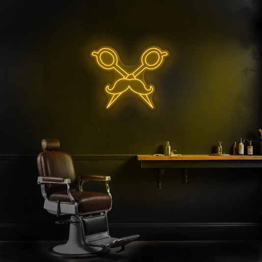 Luz Neón Barberia