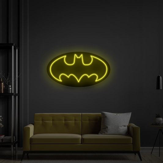 Logo Neón Batman