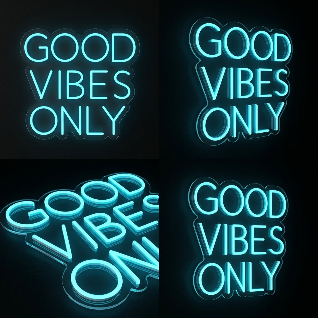 Neón Good Vibes Only