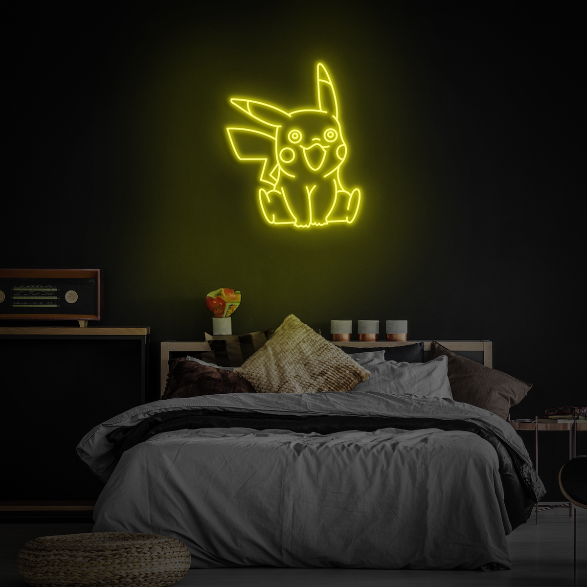 Neón Pikachu | ¡Atrapa al ratón más eléctrica! – Neon 51