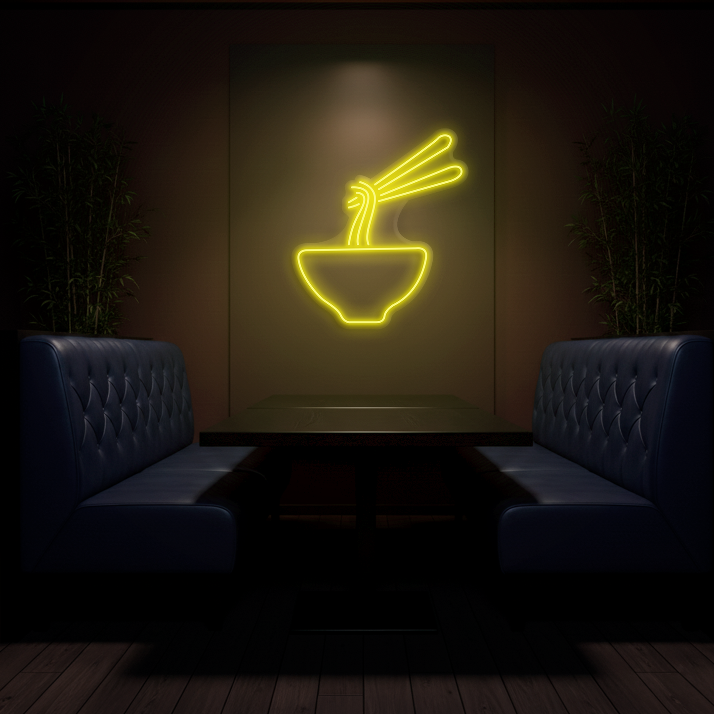 Neón Ramen Amarillo