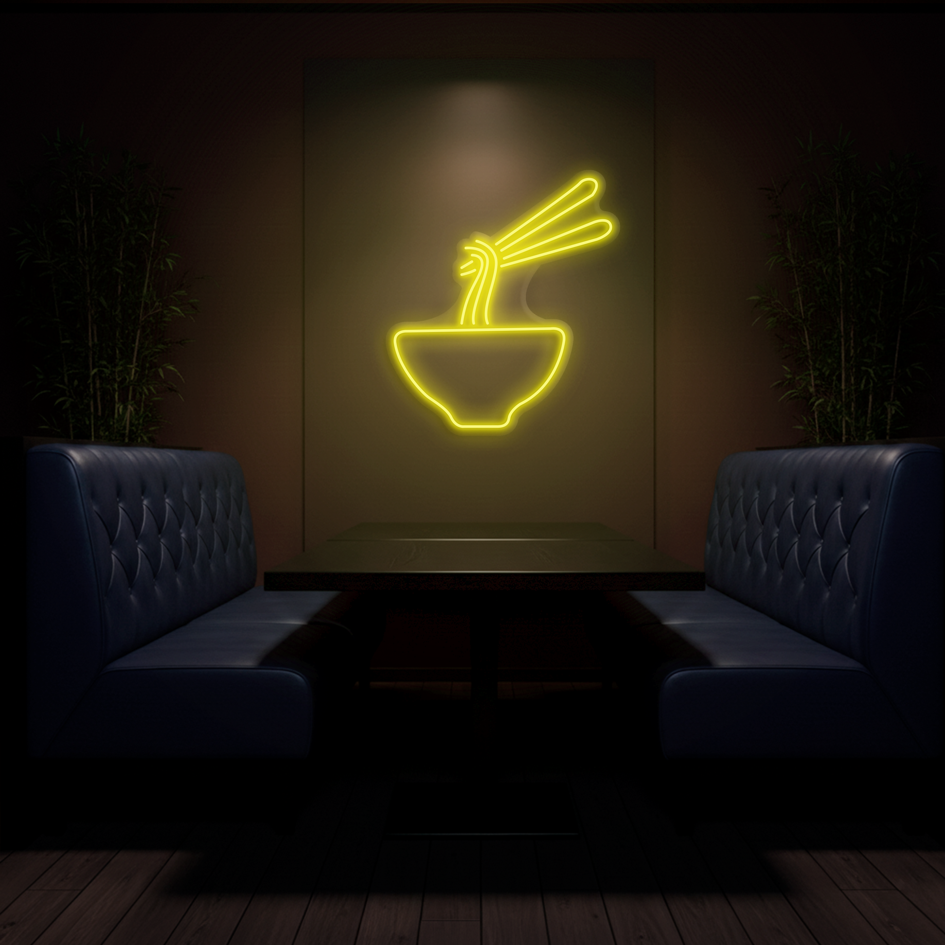 Neón Ramen Amarillo