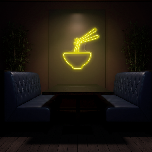 Neón Ramen Amarillo