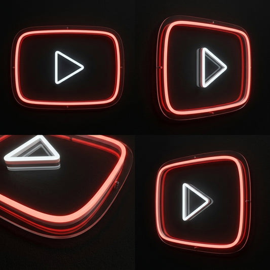 Neón YouTube