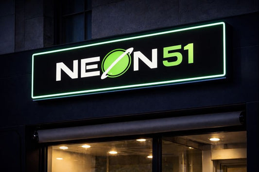 Rótulo bandeja LED iluminado