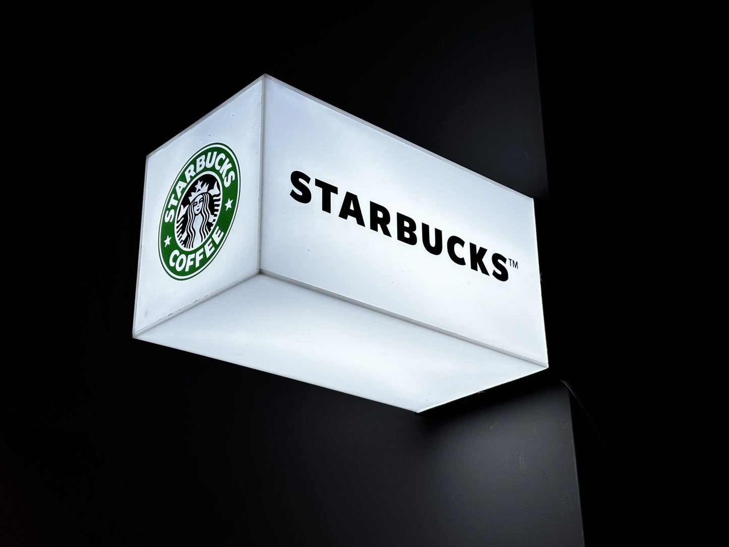 Caja de luz Starbucks frontal
