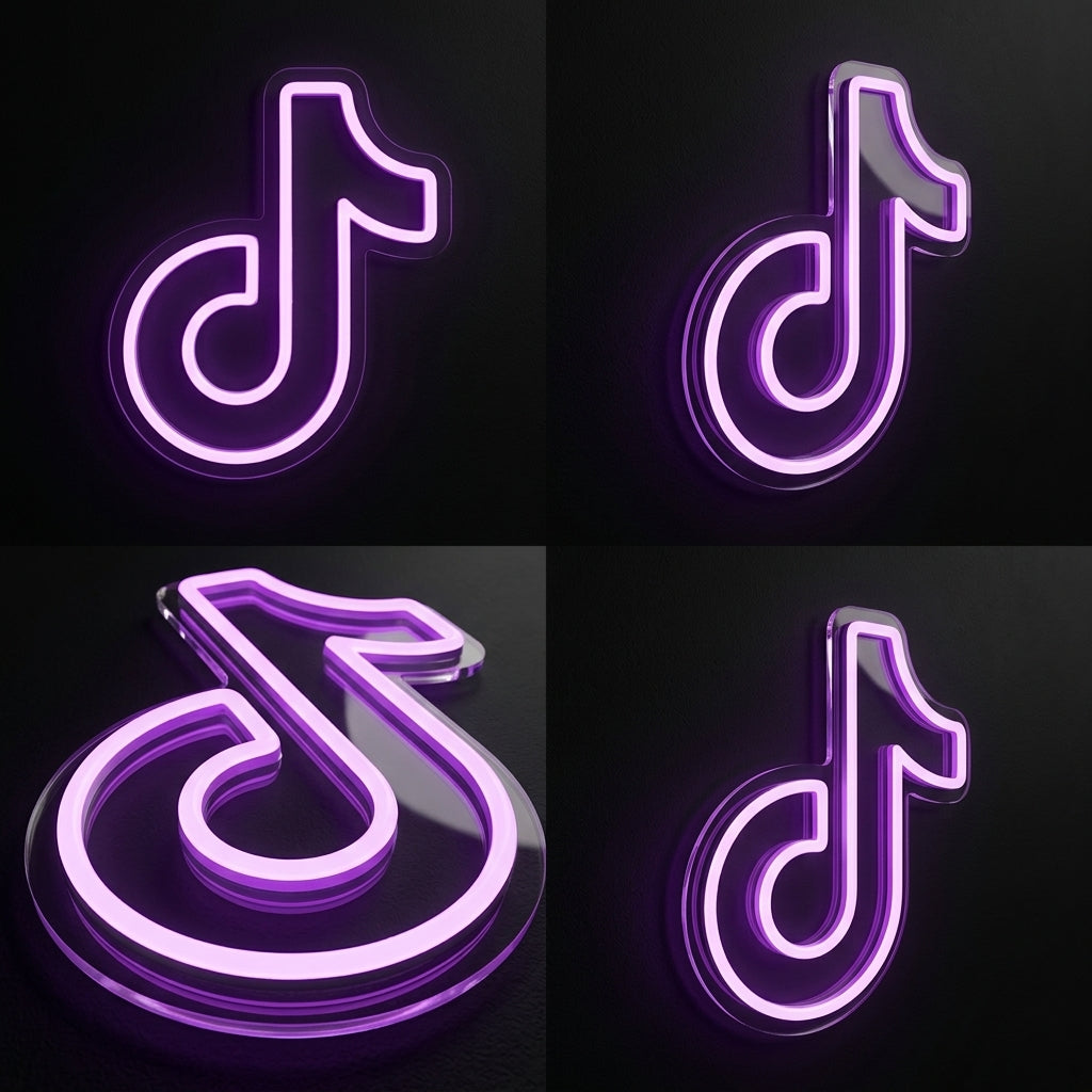Neón Tik Tok